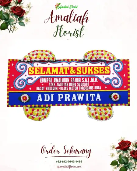 Papan Bunga Ucapan Selamat Pasangan